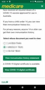 HOW TO DOWNLOAD YOUR COVID 19 DIGITAL CERTIFICATE Express Plus Medicare App View digital certificate The Simple Entrepreneur