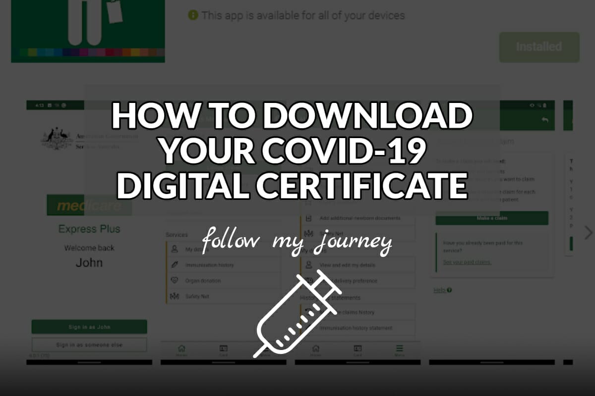 HOW TO DOWNLOAD YOUR COVID 19 DIGITAL CERTIFICATE header The Simple Entrepreneur