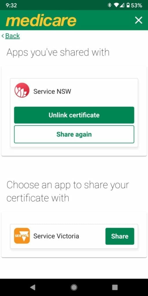 HOW TO ADD THE COVID 19 DIGITAL CERTIFICATE TO THE SERVICE NSW APP 8