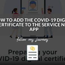 HOW TO ADD THE COVID 19 DIGITAL CERTIFICATE TO THE SERVICE NSW APP header
