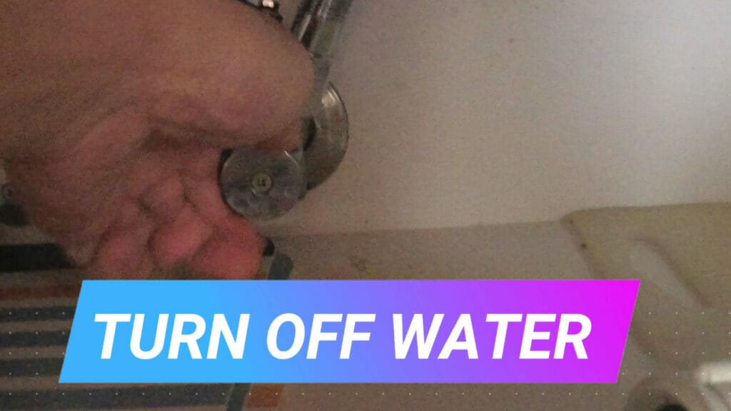 HOW TO REPLACE THE FILTERS IN A 3 STAGE WATER FILTER SYSTEM Turn off water