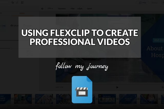 USING FLEXCLIP TO CREATE PROFESSIONAL VIDEOS header