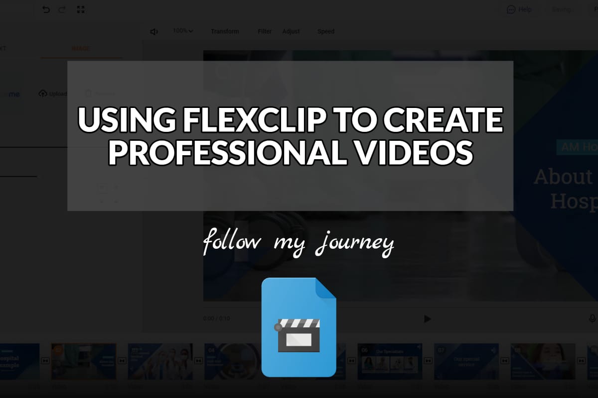 USING FLEXCLIP TO CREATE PROFESSIONAL VIDEOS header