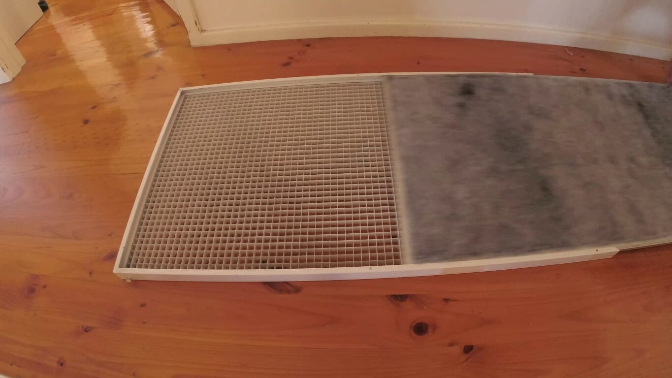 HOW TO REPLACE THE DUCTED AIR CONDITIONER FILTER