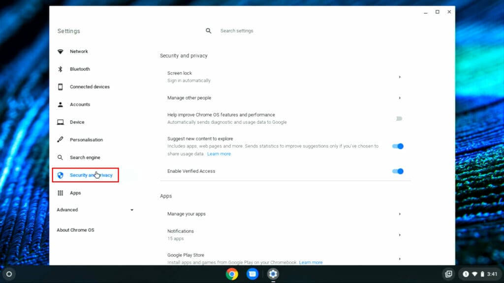 HOW TO DISABLE CHROMEBOOK GUEST BROWSING Security and privacy