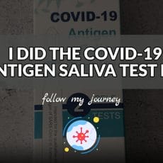 I DID THE COVID 19 ANTIGEN SALIVA TEST KIT header