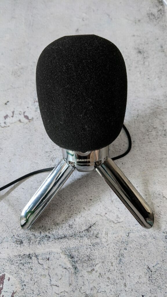 Samson Meteor USB Microphone foam sock