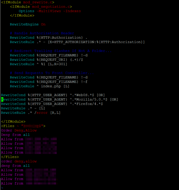 HOW TO USE HTACCESS TO BLOCK ACCESS TO WEBSITES