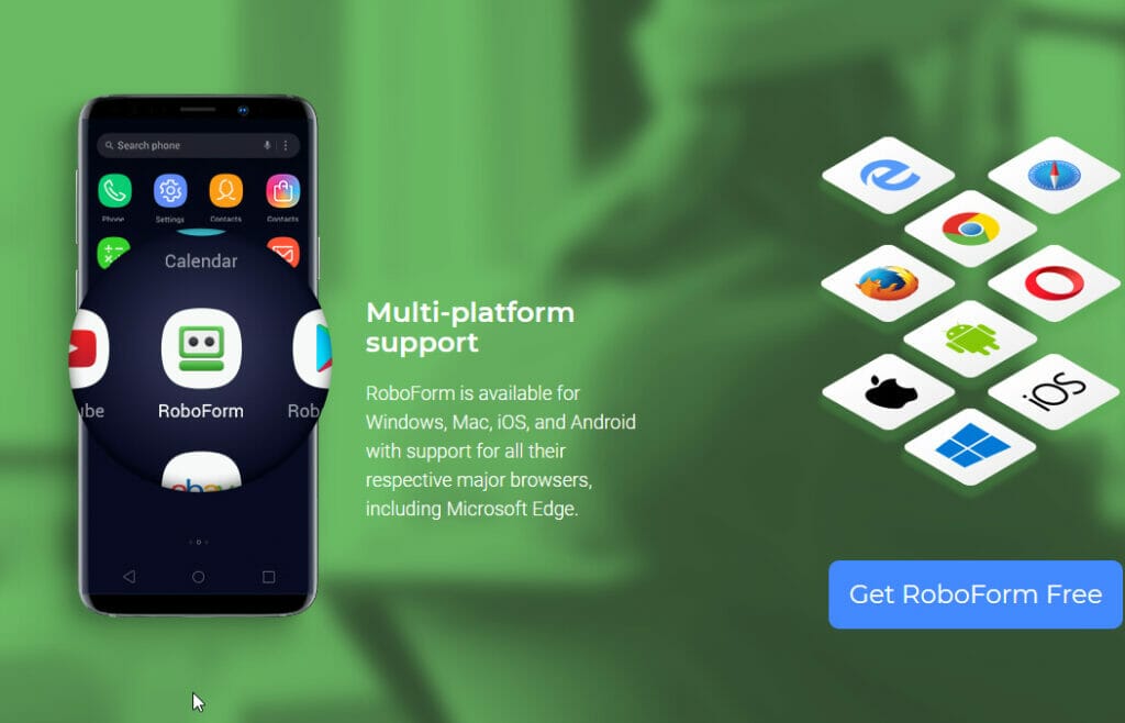 Roboform Password multiplatform