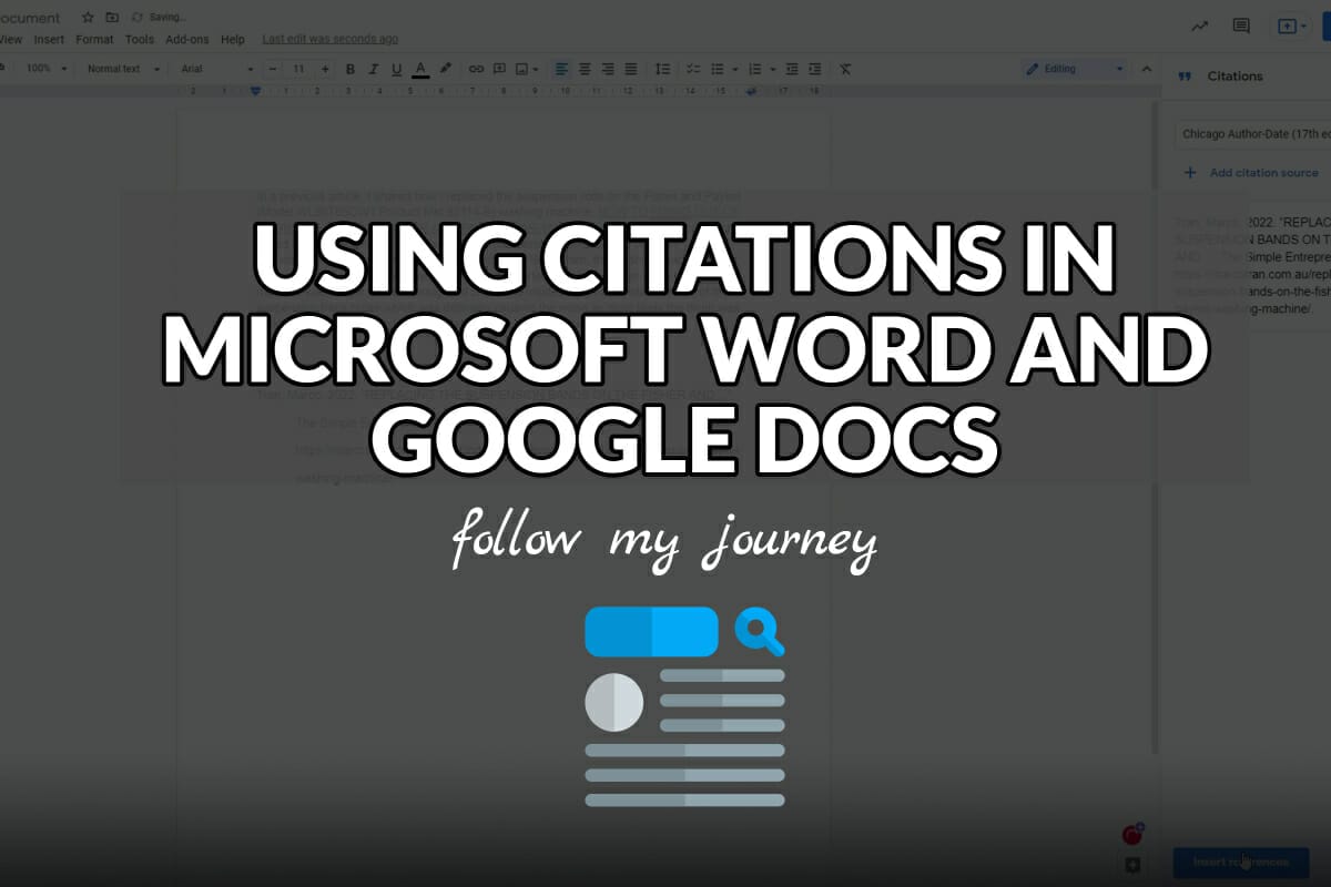 USING CITATIONS IN MICROSOFT WORD AND GOOGLE DOCS header