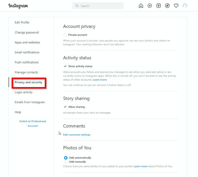 HOW TO DELETE BACKUP DISABLE YOUR INSTAGRAM ACCOUNT settings privacy and security