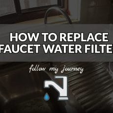 HOW TO REPLACE FAUCET WATER FILTER featured header