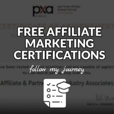 FREE AFFILIATE MARKETING CERTIFICATIONS header