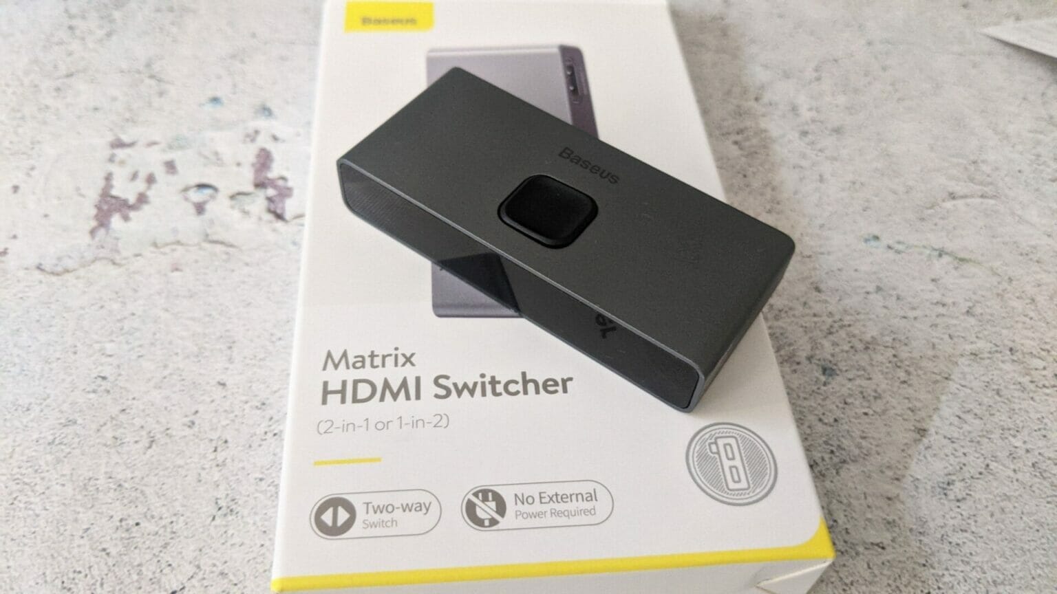 HOW TO USE THE BASEUS MATRIX HDMI SWITCHER