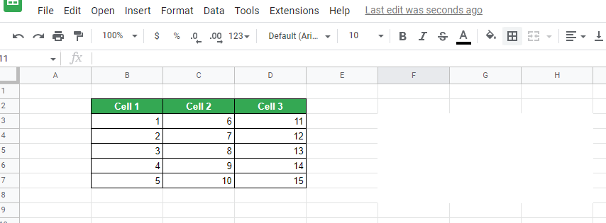 How to remove gridlines in Google Sheets area white all borders
