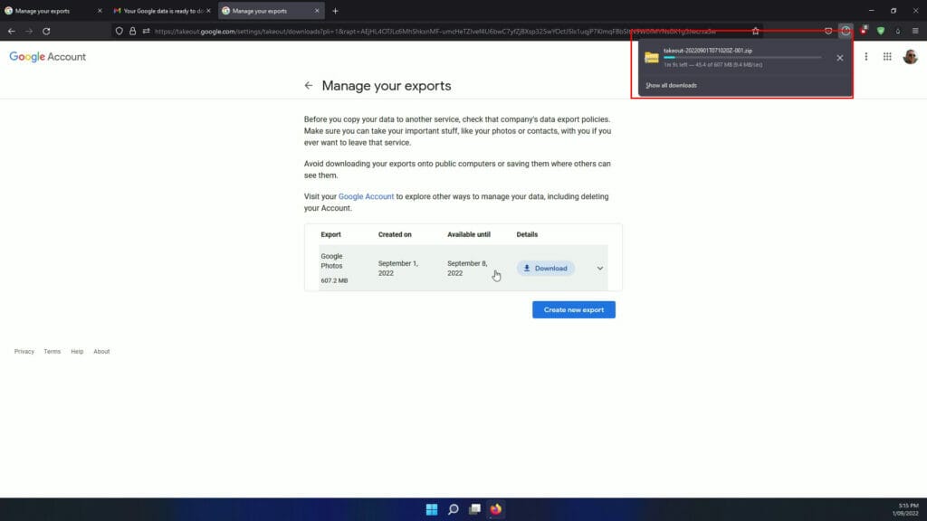 THE FASTEST WAY TO DOWNLOAD ALL YOUR GOOGLE PHOTOS takeout 10