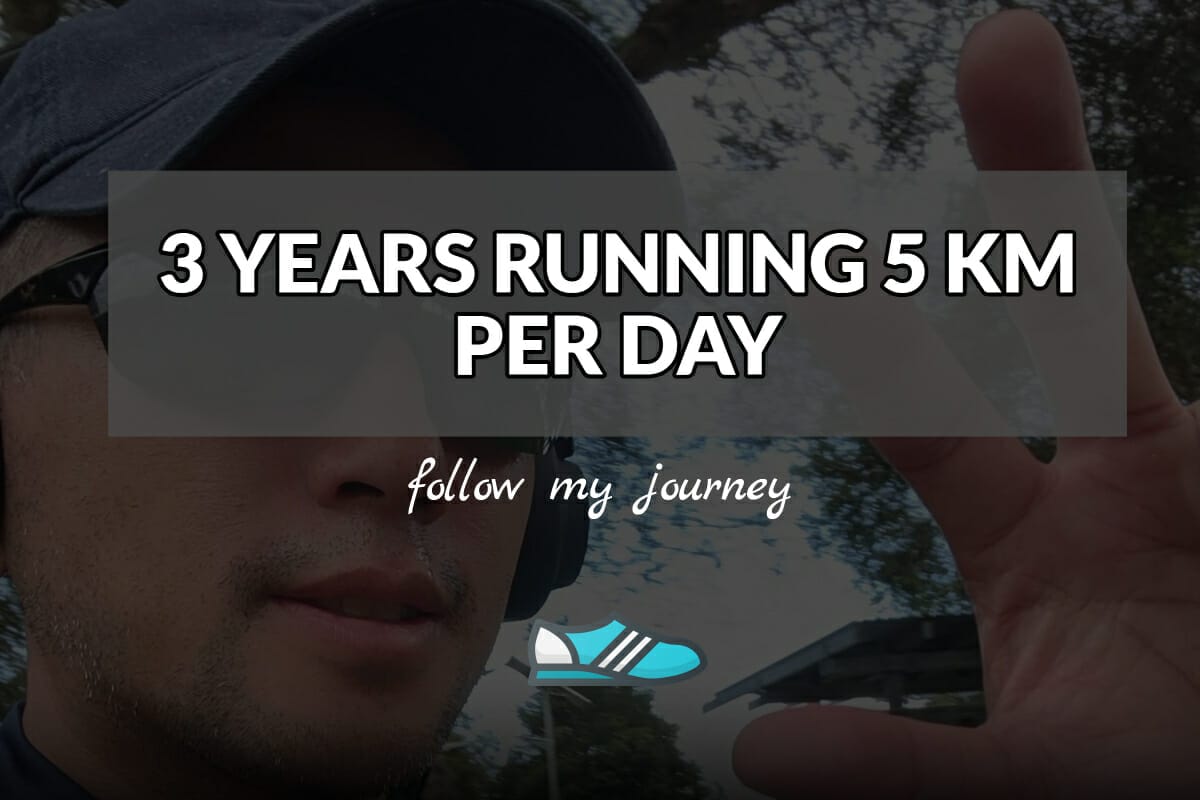 3 YEARS 5KM per day header