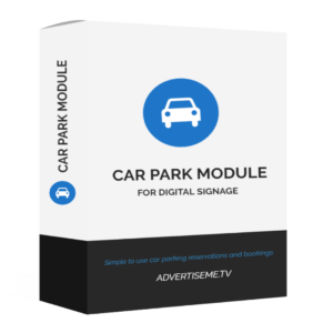Advertise Me Digital Signage Car Park Module