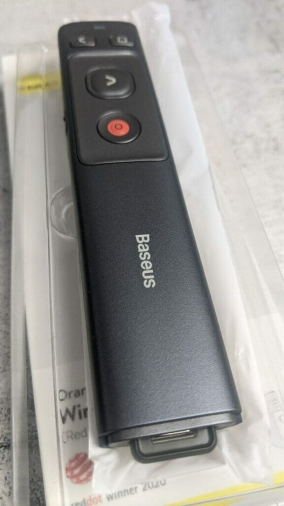 BASEUS WIRELESS PRESENTER TESTED ON WINDOWS MACOS ANDROID CHROMEBOOK unboxed 1