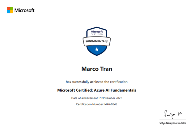 I PASSED THE MICROSOFT AI FUNDAMENTALS EXAM AND SO CAN YOU Microsoft Certified