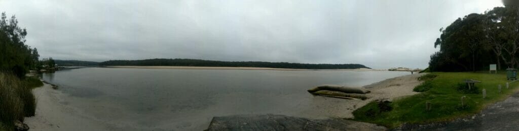 RUNNING AND EXPLORING AT LAKE CONJOLA Conjola Beach 4