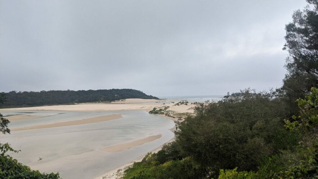 RUNNING AND EXPLORING AT LAKE CONJOLA Conjola Beach 6