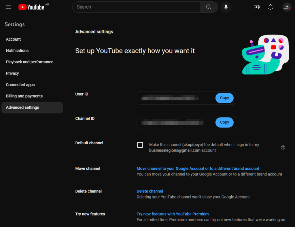 FAST WAY TO CHECK YOUR YOUTUBE USER AND CHANNEL ID YouTube