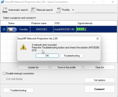 EPSON EASYMP NOT WORKING ON WINDOWS 11