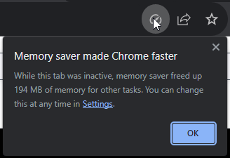 DOES THE CHROME PERFORMANCE SAVER ACTUALLY WORK Google Chrome Settings Performance Memory Saver Tab Memory Saver