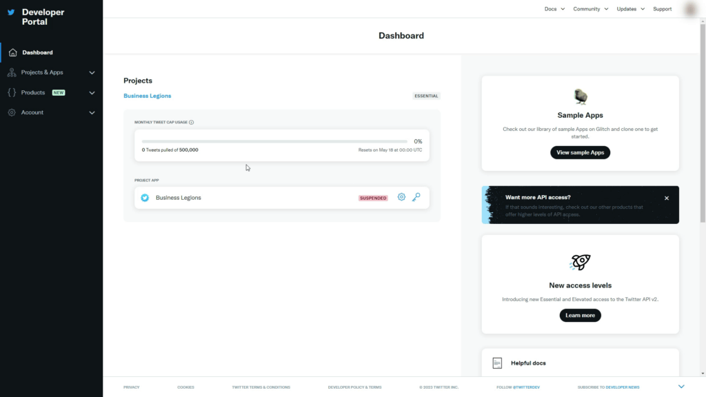 SHOULD SOCIAL MEDIA COMPANIES CHARGE TO ACCESS THEIR API Suspended