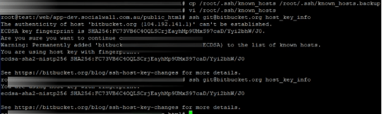 HOW TO FIX ATLASSIAN BITBUCKET SSH HOST KEYS host key info message working