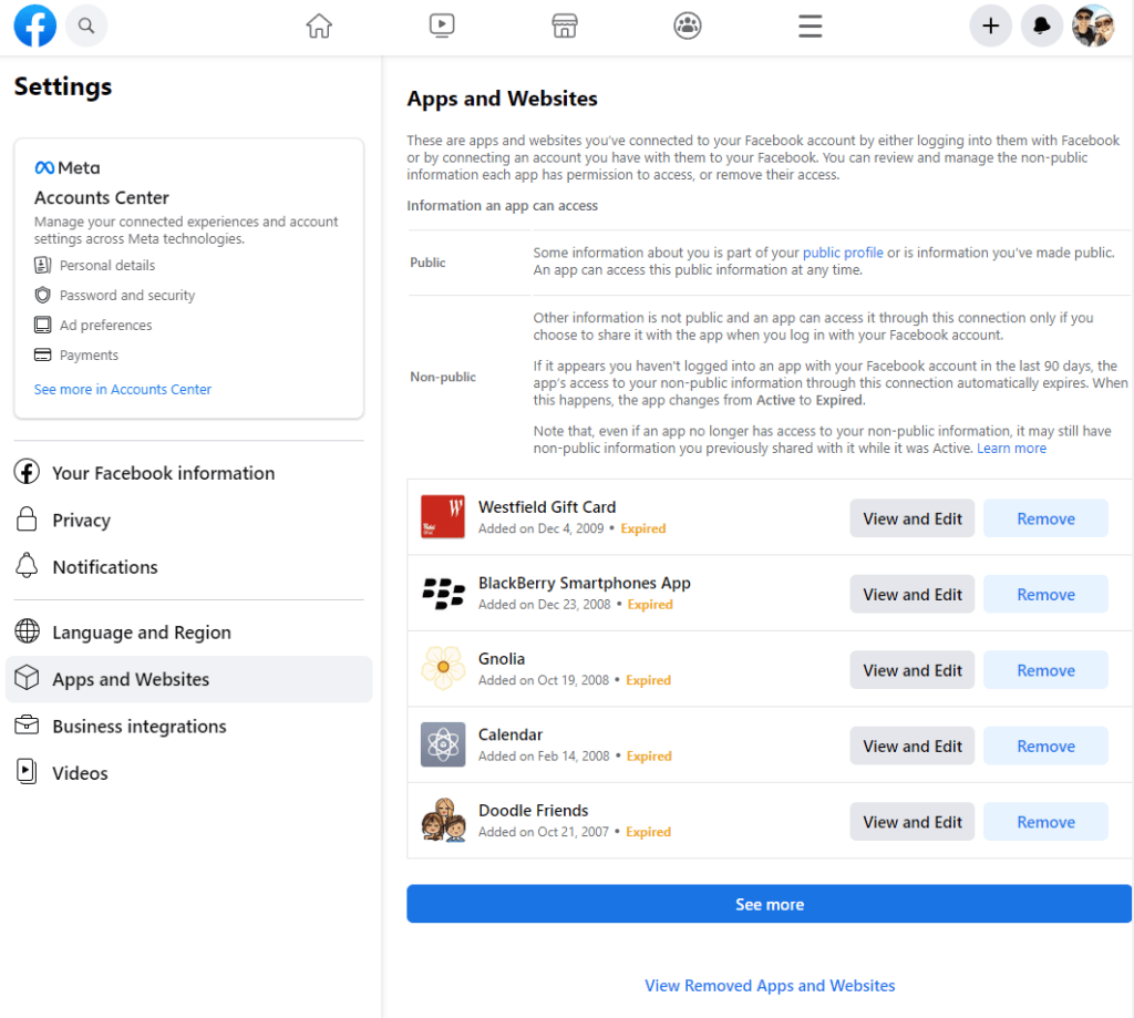 WHAT YOU CAN DO TO UNLOCK A FACEBOOK DISABLED ACCOUNT activity log video private apps and websites