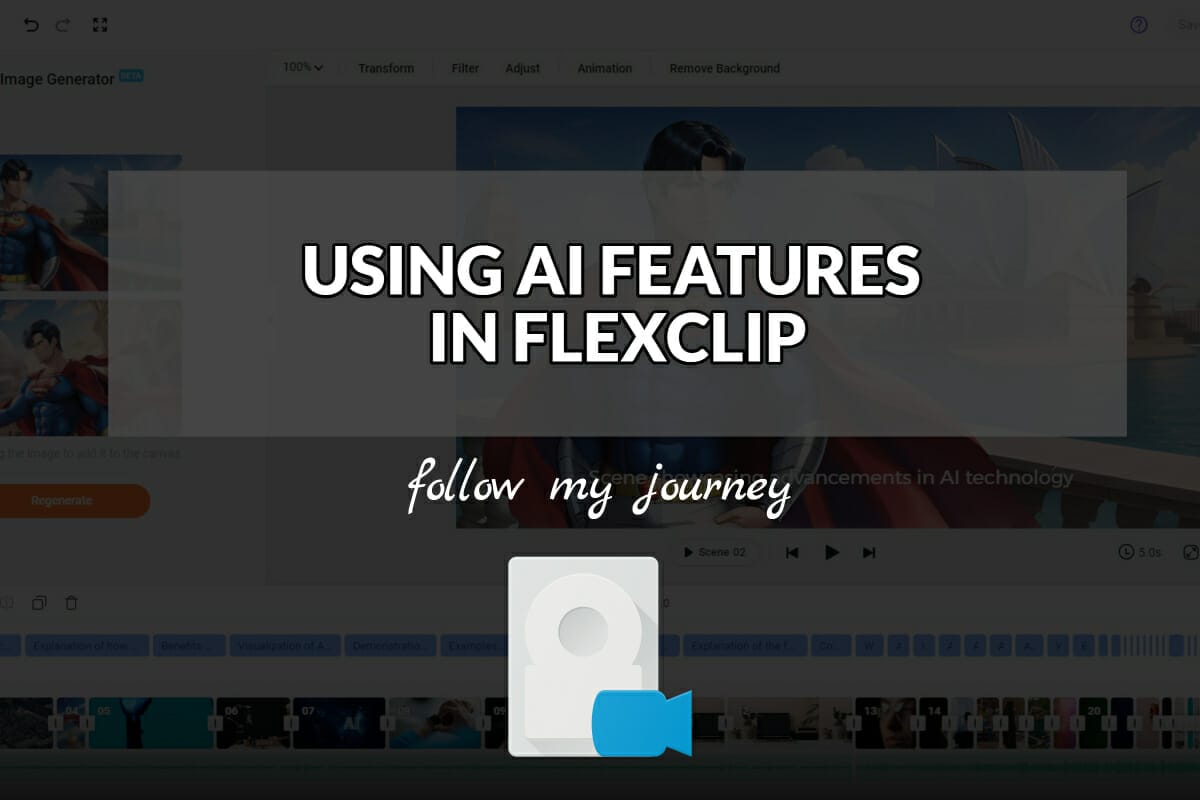USING AI FEATURES IN FLEXCLIP header