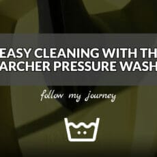 EASY CLEANING WITH THE KARCHER PRESSURE WASHER header
