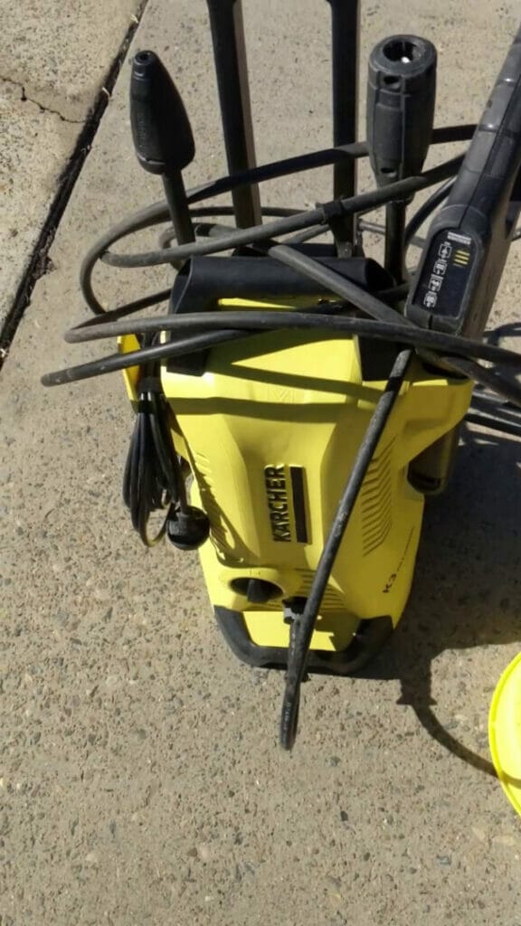 EASY CLEANING WITH THE KARCHER PRESSURE WASHER karcher k3