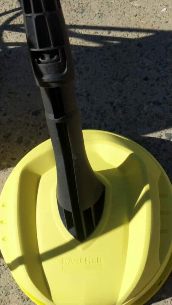 EASY CLEANING WITH THE KARCHER PRESSURE WASHER surface cleaner