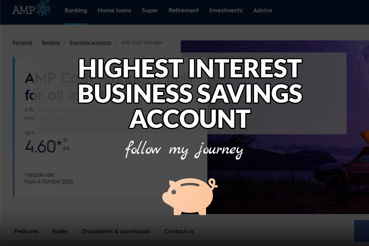 The Simple Entrepreneur HIGHEST INTEREST BUSINESS SAVINGS ACCOUNT header