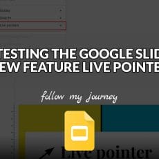 The Simple Entrepreneur TESTING THE GOOGLE SLIDE NEW FEATURE LIVE POINTERS header