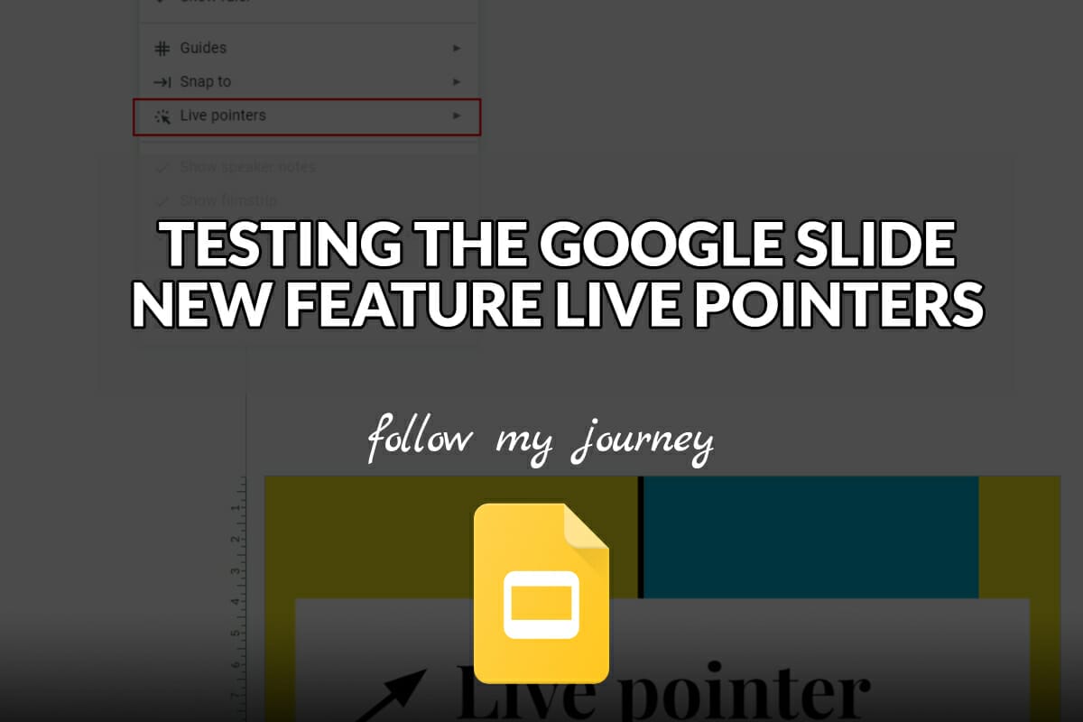 The Simple Entrepreneur TESTING THE GOOGLE SLIDE NEW FEATURE LIVE POINTERS header