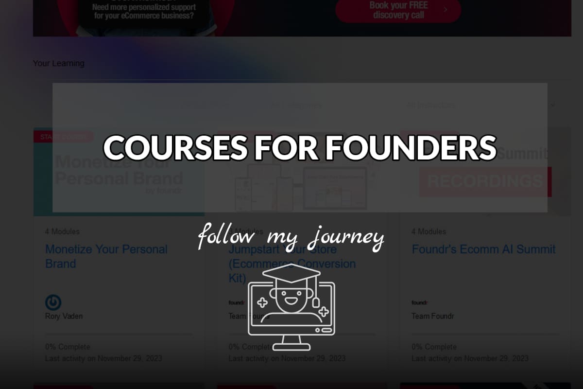 The Simple Entrepreneur COURSES FOR FOUNDERS
