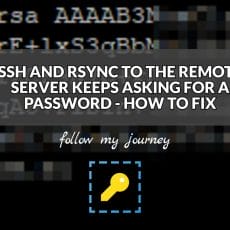 The Simple Entrepreneur SSH AND RSYNC TO THE REMOTE SERVER KEEPS ASKING FOR A PASSWORD HOW TO FIX