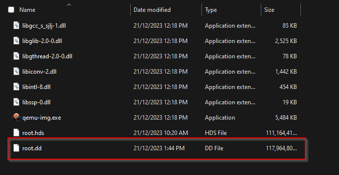 HOW TO EXTRACT FILES FROM A HDS IMAGE root dd file 1