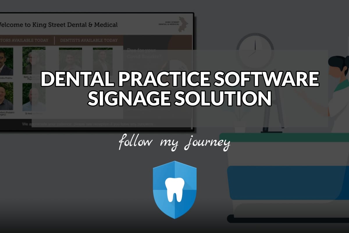 The Simple Entrepreneur Dental Practice Software Signage