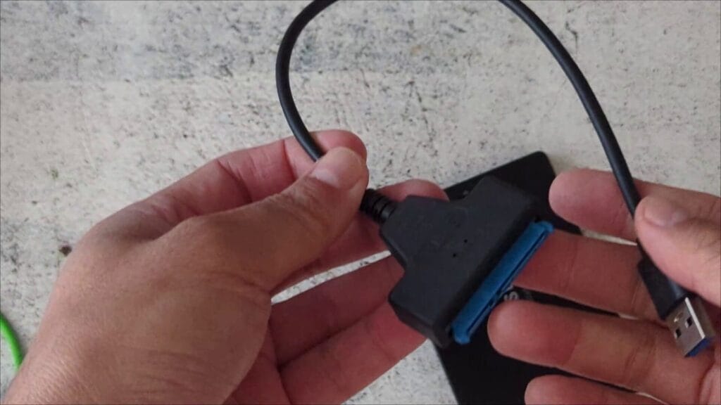 The Simple Entrepreneur USB CABLE TO TRANSFER FILES FROM A SATA SSD 1