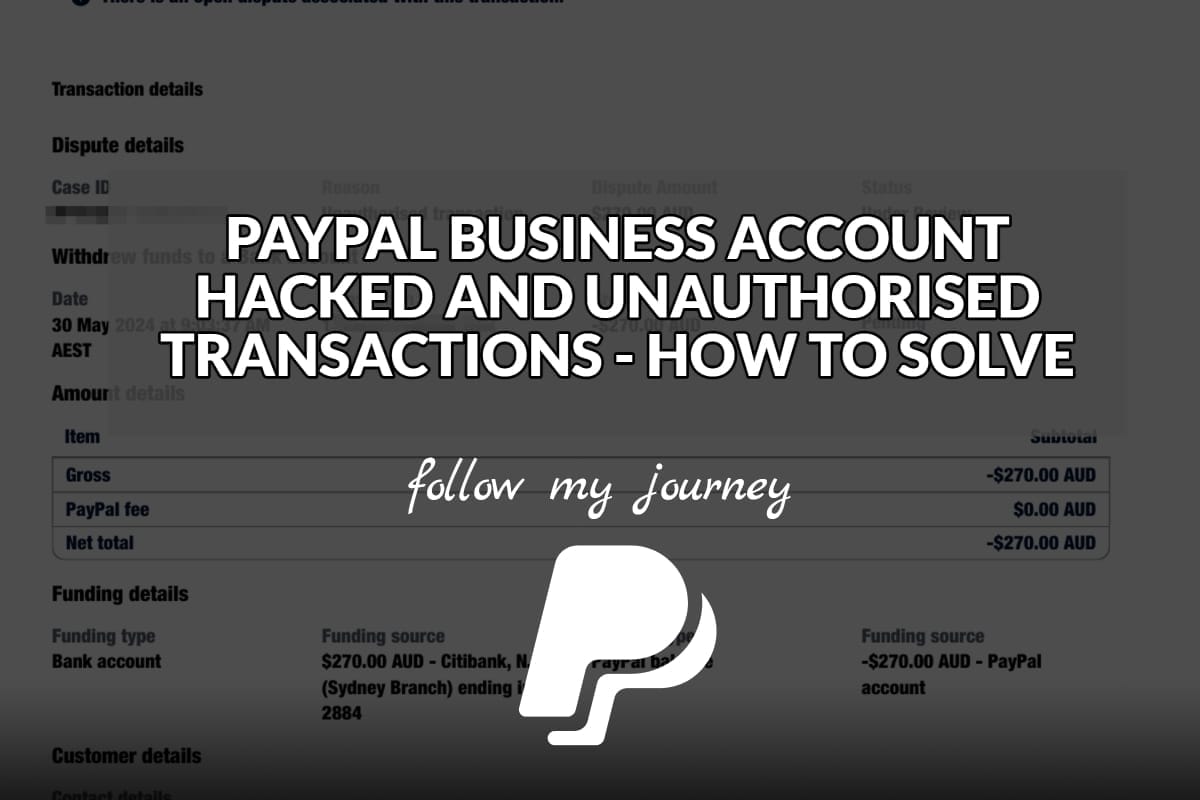 The Simple Entrepreneur PAYPAL BUSINESS ACCOUNT HACKED AND UNAUTHORISED TRANSACTIONS HOW TO SOLVE