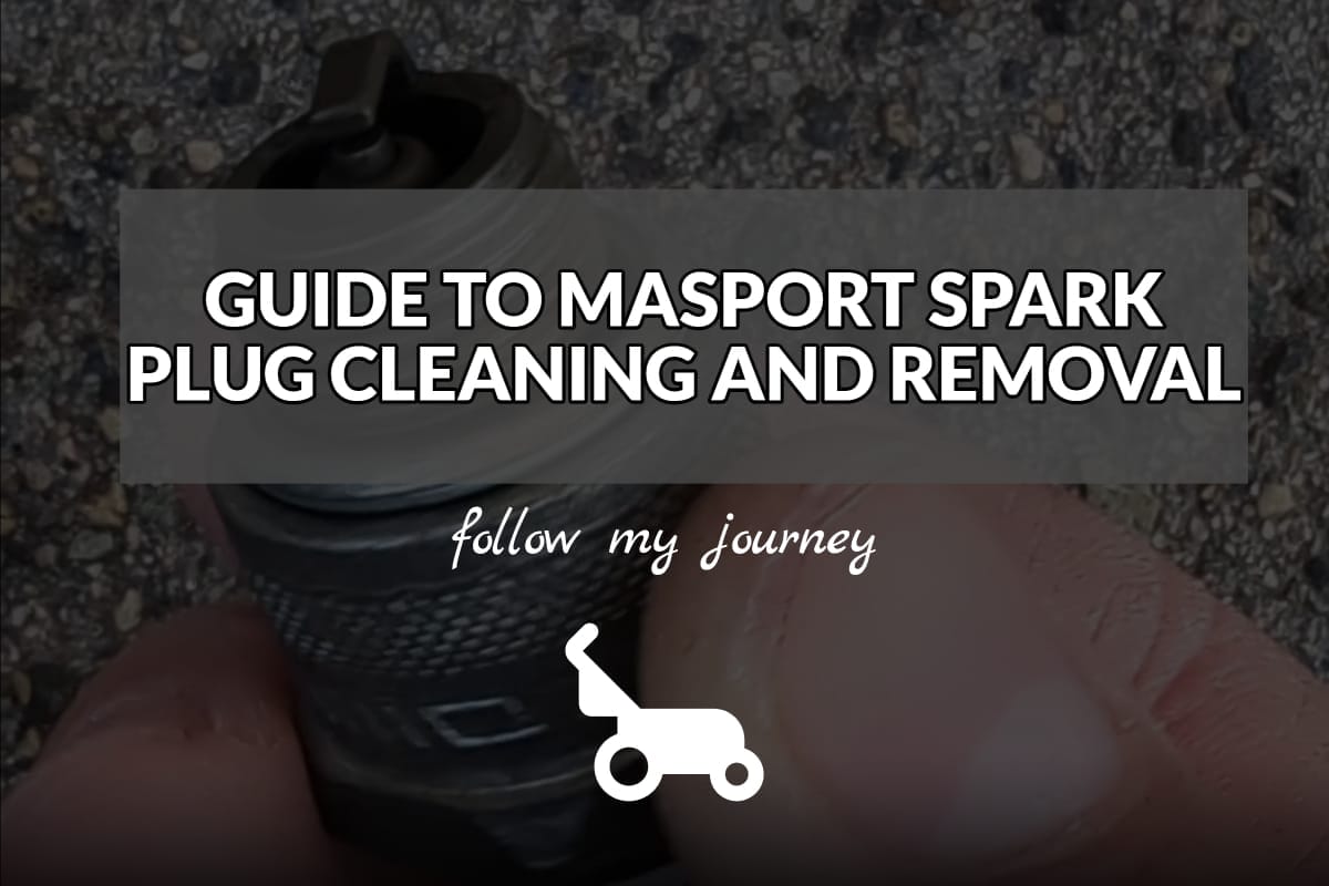 GUIDE TO MASPORT SPARK PLUG CLEANING AND REMOVAL