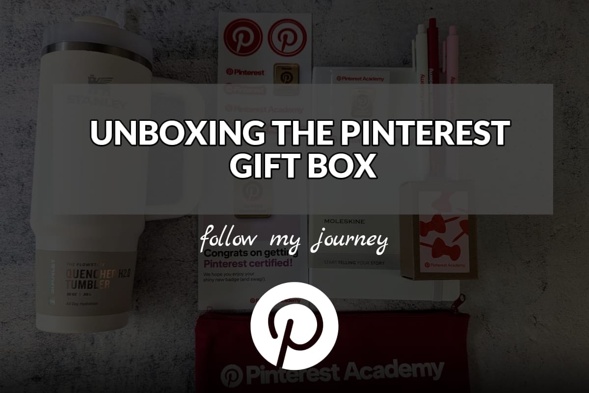 UNBOXING THE PINTEREST GIFT BOX