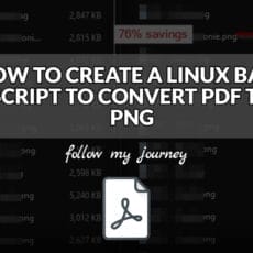 Marco Tran The Simple Entrepreneur HOW TO CREATE A LINUX BASH SCRIPT TO CONVERT PDF TO PNG header