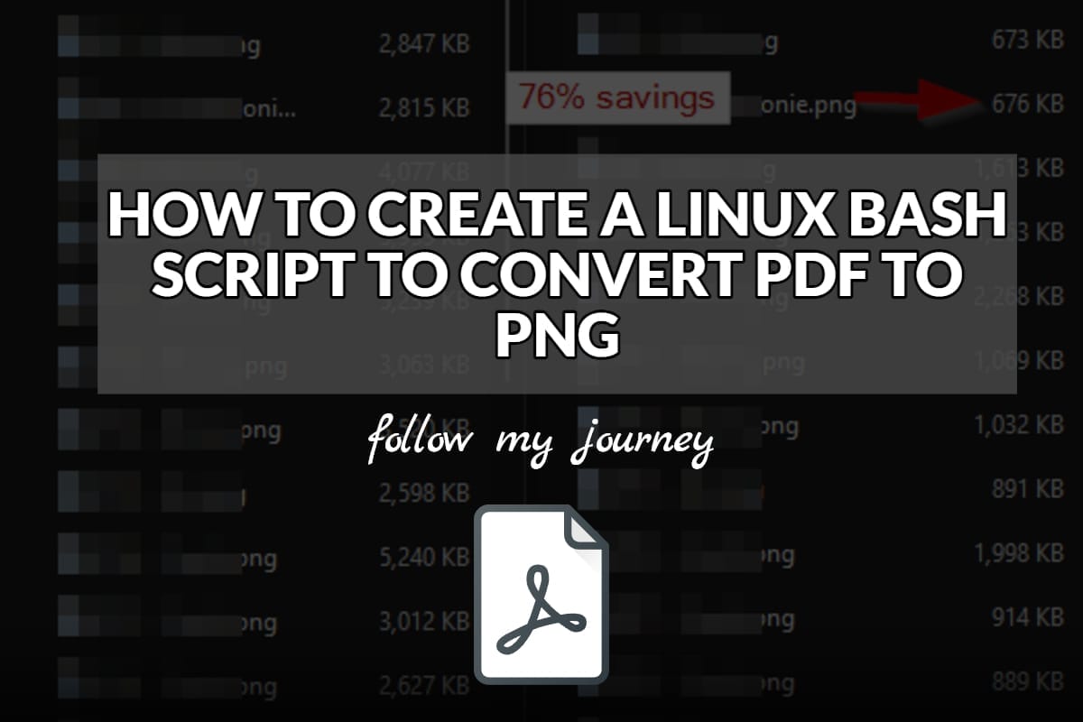 Marco Tran The Simple Entrepreneur HOW TO CREATE A LINUX BASH SCRIPT TO CONVERT PDF TO PNG header