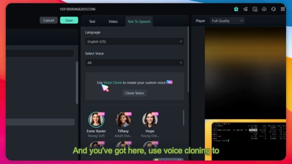 The Simple Entrepreneur Wondershare Filmora 14 AI Voice Cloning (3)